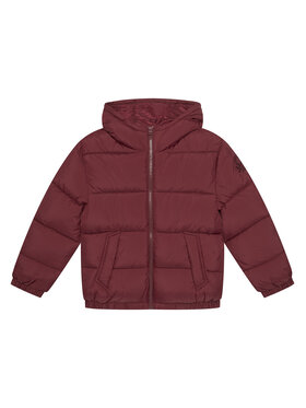 United Colors Of Benetton United Colors Of Benetton Kurtka zimowa 2WU0CN06N Bordowy Regular Fit