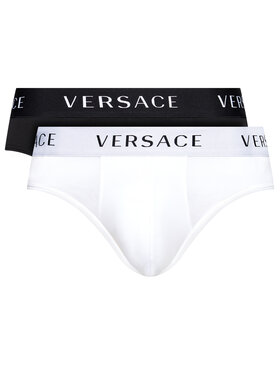 Versace Versace Комплект 2 чифта слипове Basso AU04019 Цветен