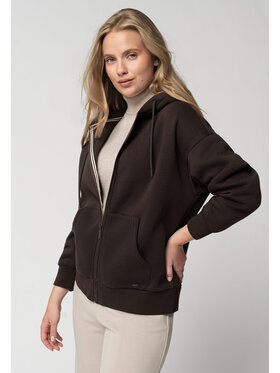 Volcano Volcano Bluza B-LOMY Beżowy Regular Fit
