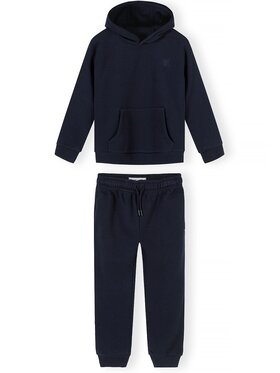 minoti minoti Komplet dresowy 33FLEECE299 Granatowy Slim Fit