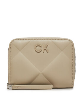 Calvin Klein Calvin Klein Portafoglio grande da donna Quilt K60K611783 Beige