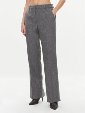 Calvin Klein Calvin Klein Spodnie materiałowe K20K205962 Szary Straight Fit