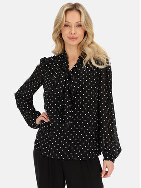 L’AF L’AF Bluzka Silva Czarny Regular Fit