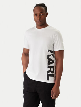 KARL LAGERFELD KARL LAGERFELD Tričko A2M46038 Biela Regular Fit