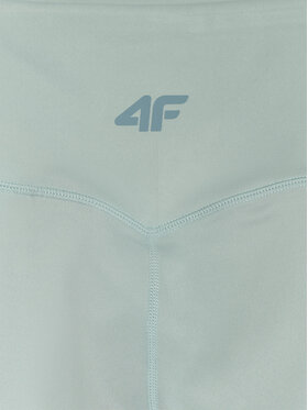4F 4F Legginsy MULTI ACTIVE Zielony ciemny Slim Fit