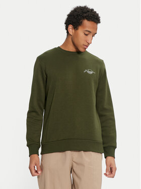 Jack&Jones Jack&Jones Džemperis ar kapuci Ferris 12256837 Zaļš Standard Fit