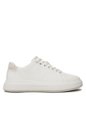Calvin Klein Calvin Klein Sneakersy Cupsole Lace Up Mono HW0HW02445 Biela