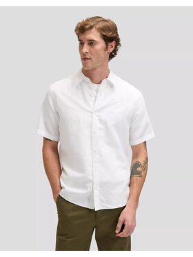 Lee Lee Koszula SSSHIRT Biały Regular Fit