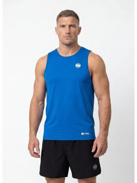 PITBULL PITBULL Tank top RUNWAY Niebieski Regular Fit