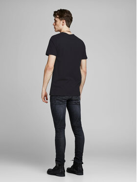 Jack&Jones Set 2 Majice Basic 12133914 Crna Slim Fit