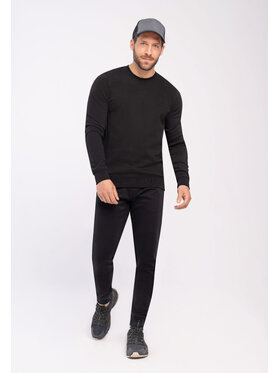 Volcano Volcano Bluza M01116-W24 Czarny Regular Fit