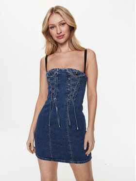 Pinko Pinko Farmer ruha 100174 A0GF Kék Slim Fit