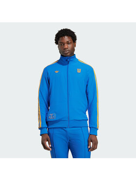 adidas adidas Wiatrówka 151683 Błękitny Slim Fit