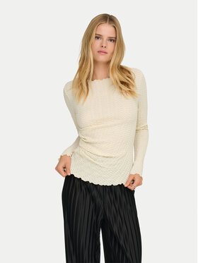 ONLY ONLY Bluza Ella 15368469 Bež Slim Fit