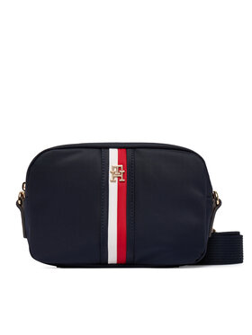 Tommy Hilfiger Tommy Hilfiger Rankinė Popette Camera Bag Corp AW0AW19023 Tamsiai mėlyna