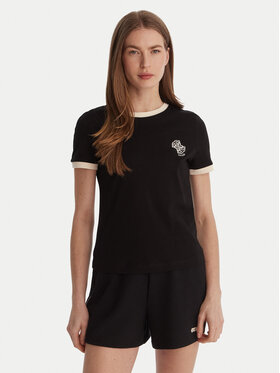 Guess Guess Póló V6GI05 K2966 Fekete Regular Fit