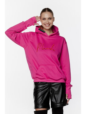 Pilawski Pilawski Bluza BLUZA FUKSJA DAMSKA Różowy Oversize