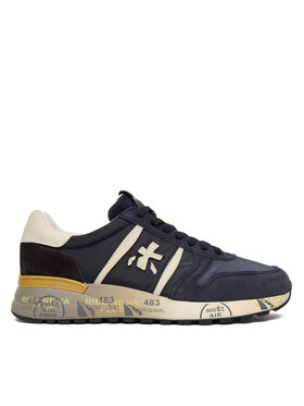 Premiata Premiata Sneakersy Lander Var 7702 Granatowy