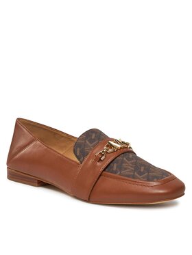 MICHAEL Michael Kors MICHAEL Michael Kors Lordsy Tiffanie Loafer 40H3TFFP2L Hnědá