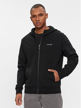 Calvin Klein Calvin Klein Μπλούζα Micro Logo K10K112752 Μαύρο Regular Fit