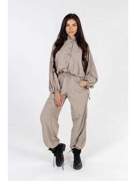 Agatha Studio Agatha Studio Komplet bluzka i spodnie A26ZS-KA-K54 Beżowy Regular Fit