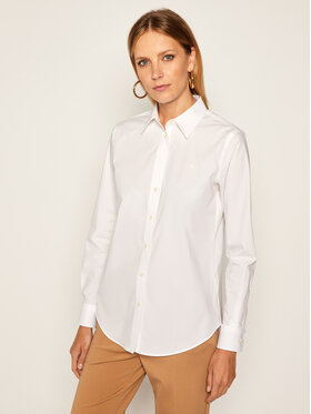 LAUREN RALPH LAUREN Lauren Ralph Lauren Cămașă Chst Emb 200684553001 Alb Regular Fit