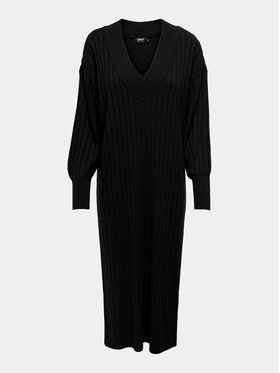ONLY Carmakoma ONLY Carmakoma Džemper haljina 15306320 Crna Relaxed Fit