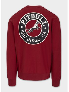 PITBULL PITBULL Bluza SAN DIEGO CA Bordowy Regular Fit