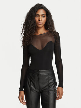 Elisabetta Franchi Elisabetta Franchi κορμάκι BO-056-67E2-V250 Μαύρο Fitted Fit