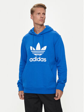 adidas adidas Bluză adicolor Classics Trefoil IZ1855 Albastru Regular Fit
