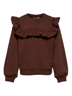 Kids ONLY Kids ONLY Felpa Felia 15275359 Marrone Regular Fit