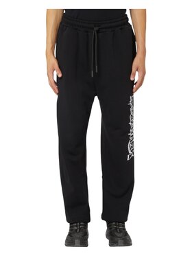 DISCLAIMER DISCLAIMER Spodnie dresowe 24ids54522 Czarny Regular Fit