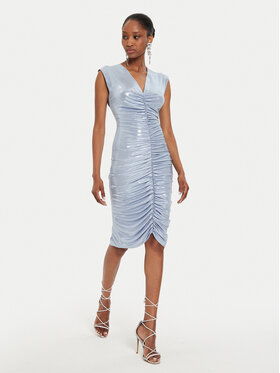 NORMA KAMALI NORMA KAMALI Koktélruha ST2243LMD80813 Kék Slim Fit