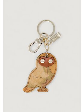 Alviero Martini Prima Classe Alviero Martini Prima Classe Portachiavi GUFO Beige