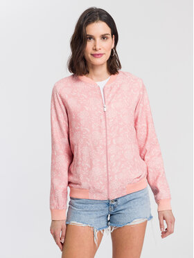 Cross Jeans Cross Jeans Bluza 65355-520 Różowy Regular Fit