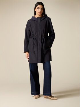 Oltre Oltre Cappotto invernale 8166J000238N0Z4 Blu Baggy Fit