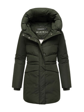 Marikoo Marikoo Kurtka zimowa Delilah Zielony Regular Fit