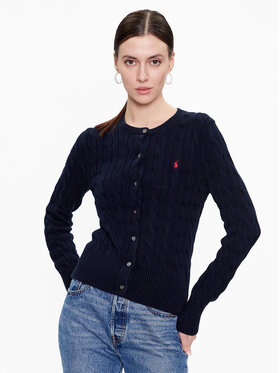 Polo Ralph Lauren Polo Ralph Lauren Kardiganas 211891643002 Tamsiai mėlyna Regular Fit