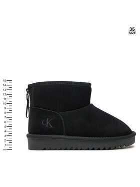 Calvin Klein Jeans Škornji Za Sneg Fur Boot V3A5-81036-0187 D Črna