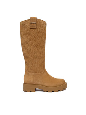 Guess Guess Kozaki FLFL2Y SUE11 Brązowy jasny