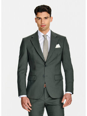 Pako Lorente Pako Lorente Marynarka P26SP-3G-015 Zielony Slim Fit