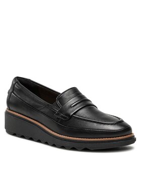 Clarks Clarks Обувки Sharon Aster 261751834 Черен
