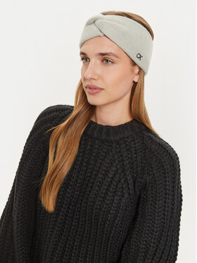 Calvin Klein Calvin Klein Textilní čelenka K60K612591 Šedá