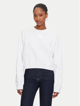 REPLAY REPLAY Bluza W3104D.000.23040P Biały Regular Fit