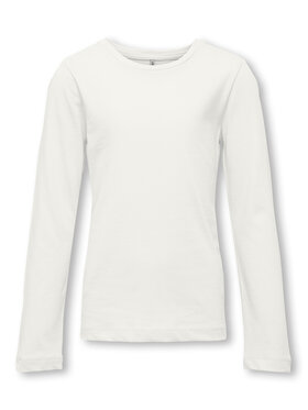 Kids ONLY Kids ONLY Blúzka 15299770 Biela Regular Fit