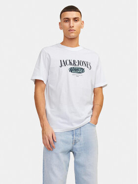 Jack&Jones Jack&Jones T-Shirt Cobin 12250411 Λευκό Standard Fit