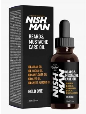 Nishman Nishman Beard & Moustache Care Oil Gold One Woda perfumowana