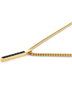 Guess Guess Naszyjnik JUMN05098JW-YG Złoty