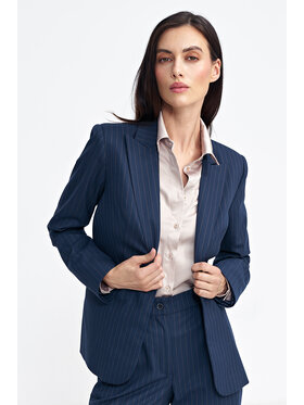 NIFE NIFE Marynarka Z72 Granatowy Regular Fit