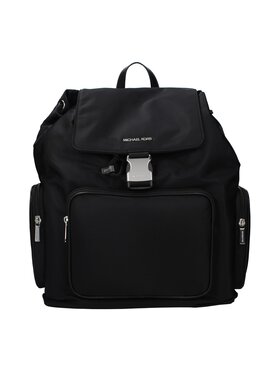 Michael Kors Michael Kors Plecak Black Fabric Backpack Czarny